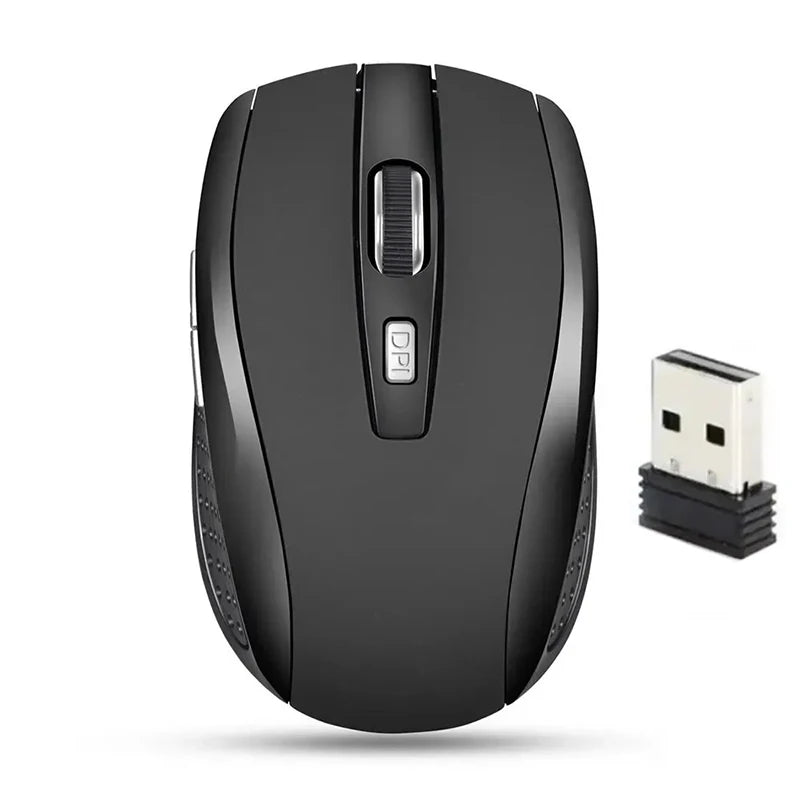 Wireless Mouse Silent Mouse 2.4G Portable Mobile Optical Office Mouse Adjustable DPI Levels For Computer PC Laptops MacBook Air