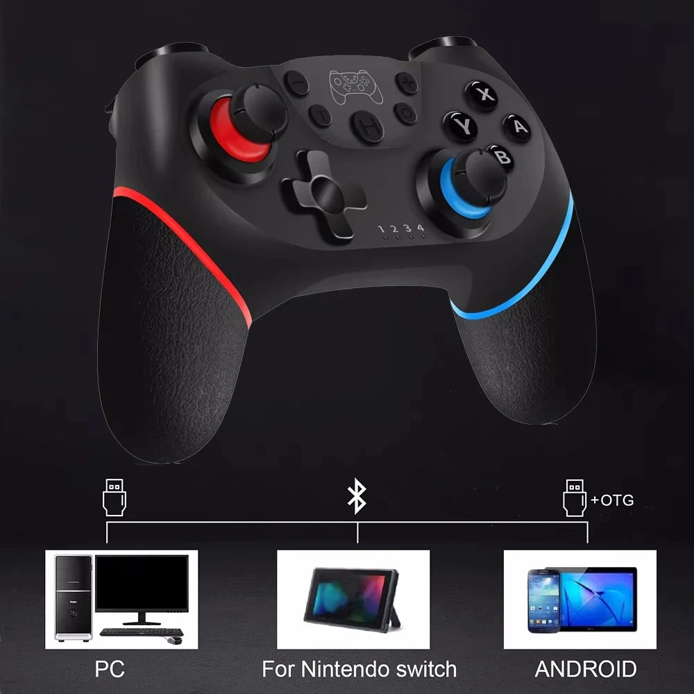 Wireless Bluetooth Controller for Nintendo Switch & OLED Lite PC Gamepad Control Computer Game Pad Joystick Command Gaming Mando