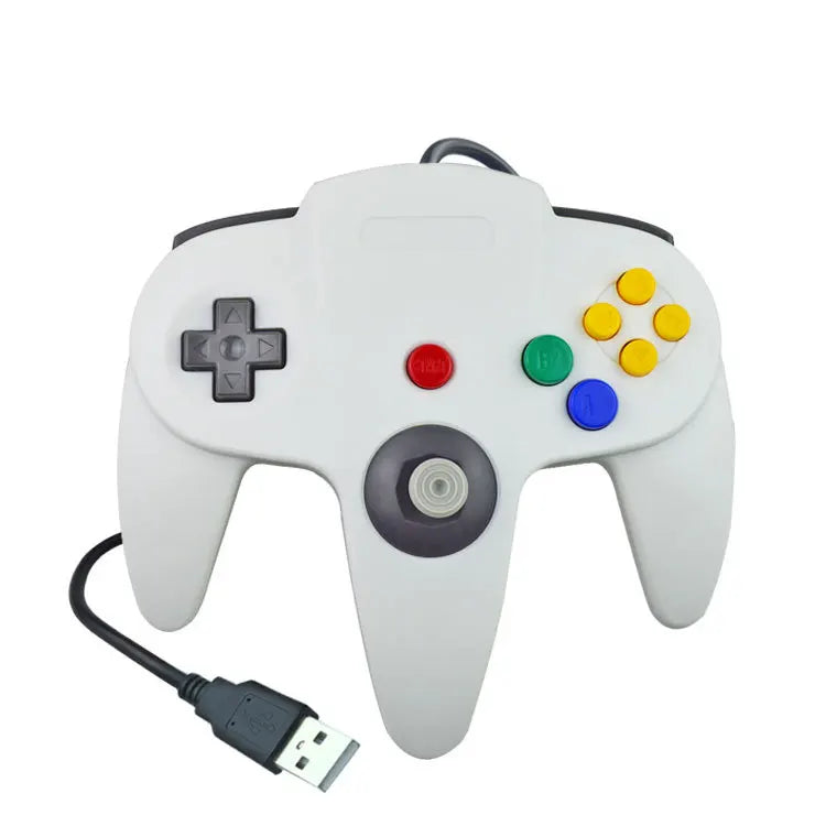 For Nintendo 64USB Wired Gamepad For Host N64 Controller Gamepad Joystick for Classic 64 Console Games for Mac Computer PC