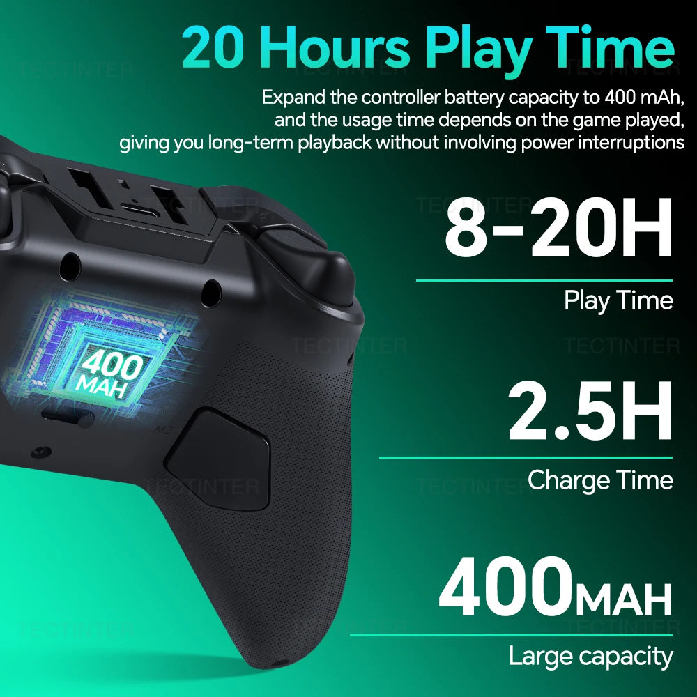 G6 Wireless Hall Effect Controller For Nintendo Switch 1/2 Gamepad For Switch/PS3/PS4/Android/IOS PC Controls Bluetooth Joystick