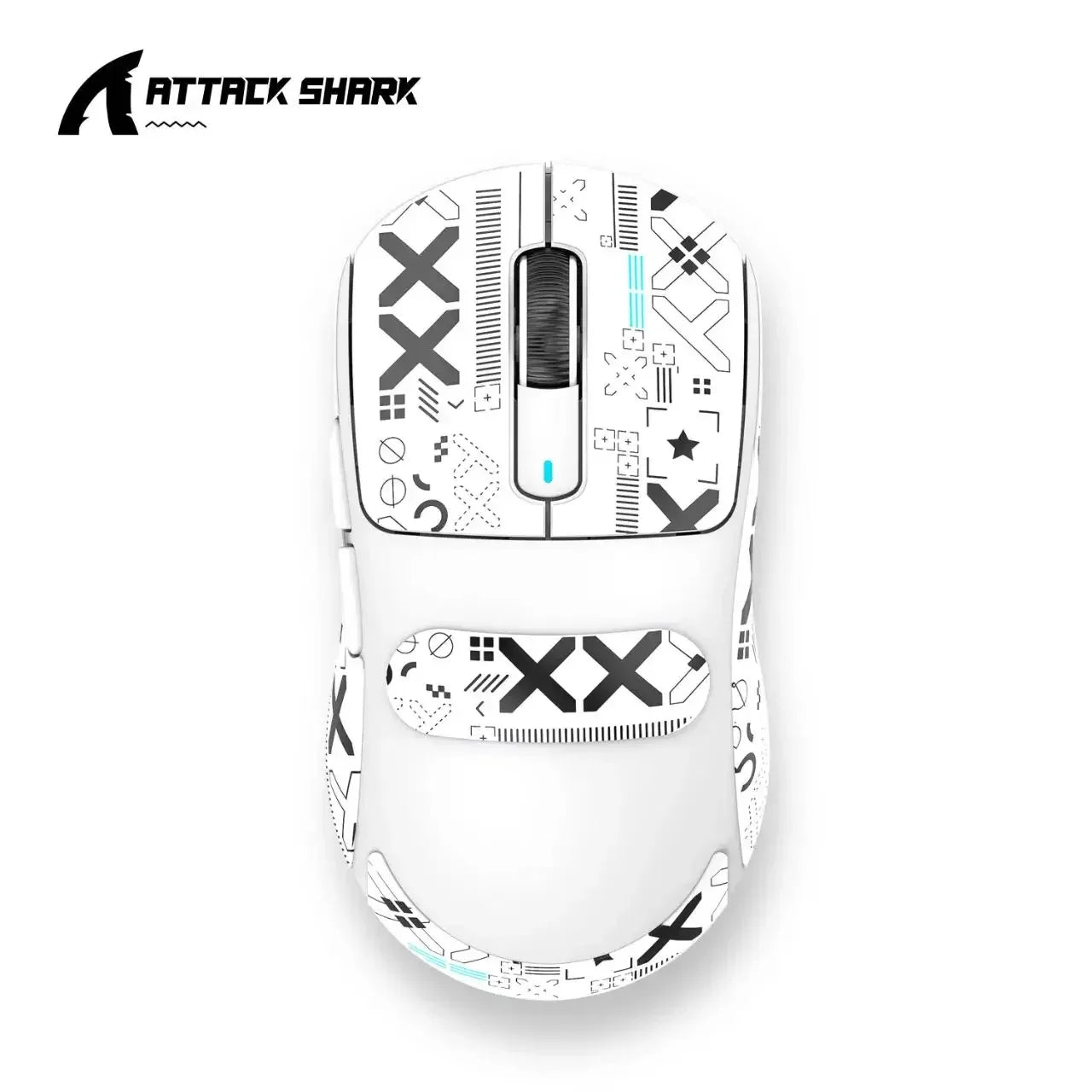 Attack Shark X3 Pro Wireless Gaming Mouse - PAW3395 26000DPI Tri-Mode (2.4G/BT/Wired) Macro Support RGB Ultra-Lightweight Design