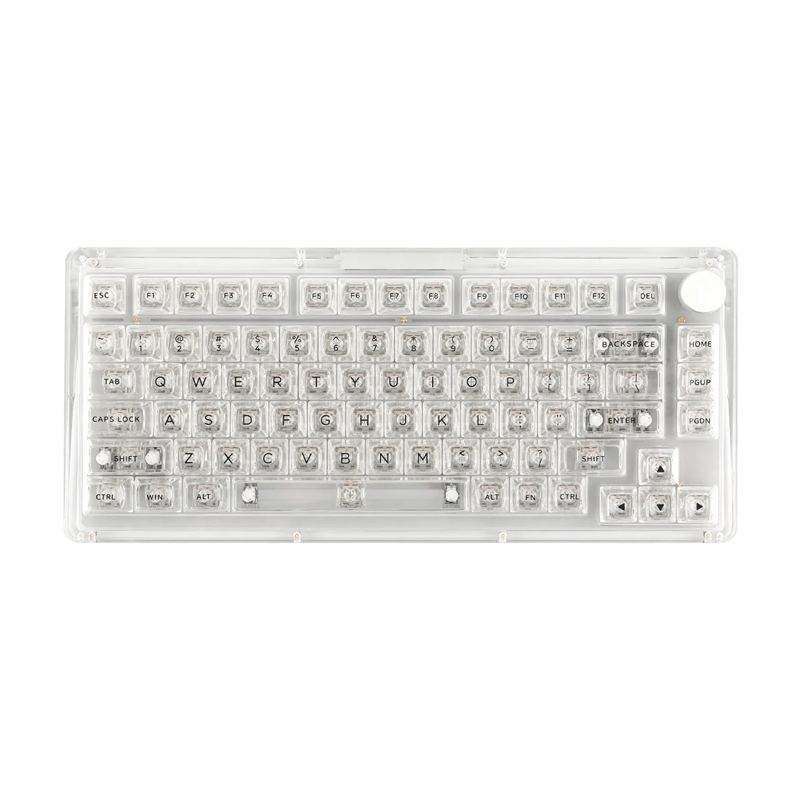 KiiBOOM Phantom 81 V3 75% Hot-swappable Acrylic Gasket Wired/Bluetooth 5.0/2.4GHz Wireless Mechanical Keyboard for Win/Mac