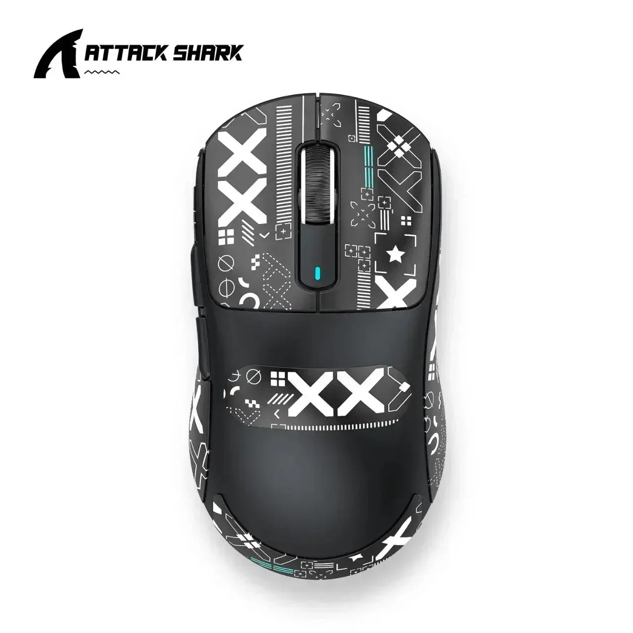 Attack Shark X3 Pro Wireless Gaming Mouse - PAW3395 26000DPI Tri-Mode (2.4G/BT/Wired) Macro Support RGB Ultra-Lightweight Design