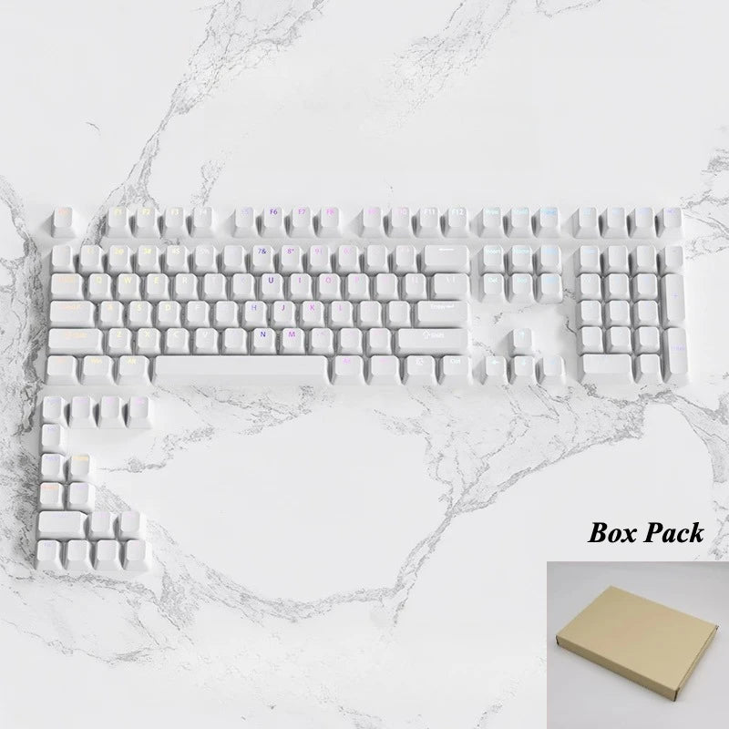 Gradient Keycaps For Cherry Mx Switch Mechanical Keyboard OEM Profile PBT Keycap Black Pink backlit RGB Gamer ISO Layout Key cap