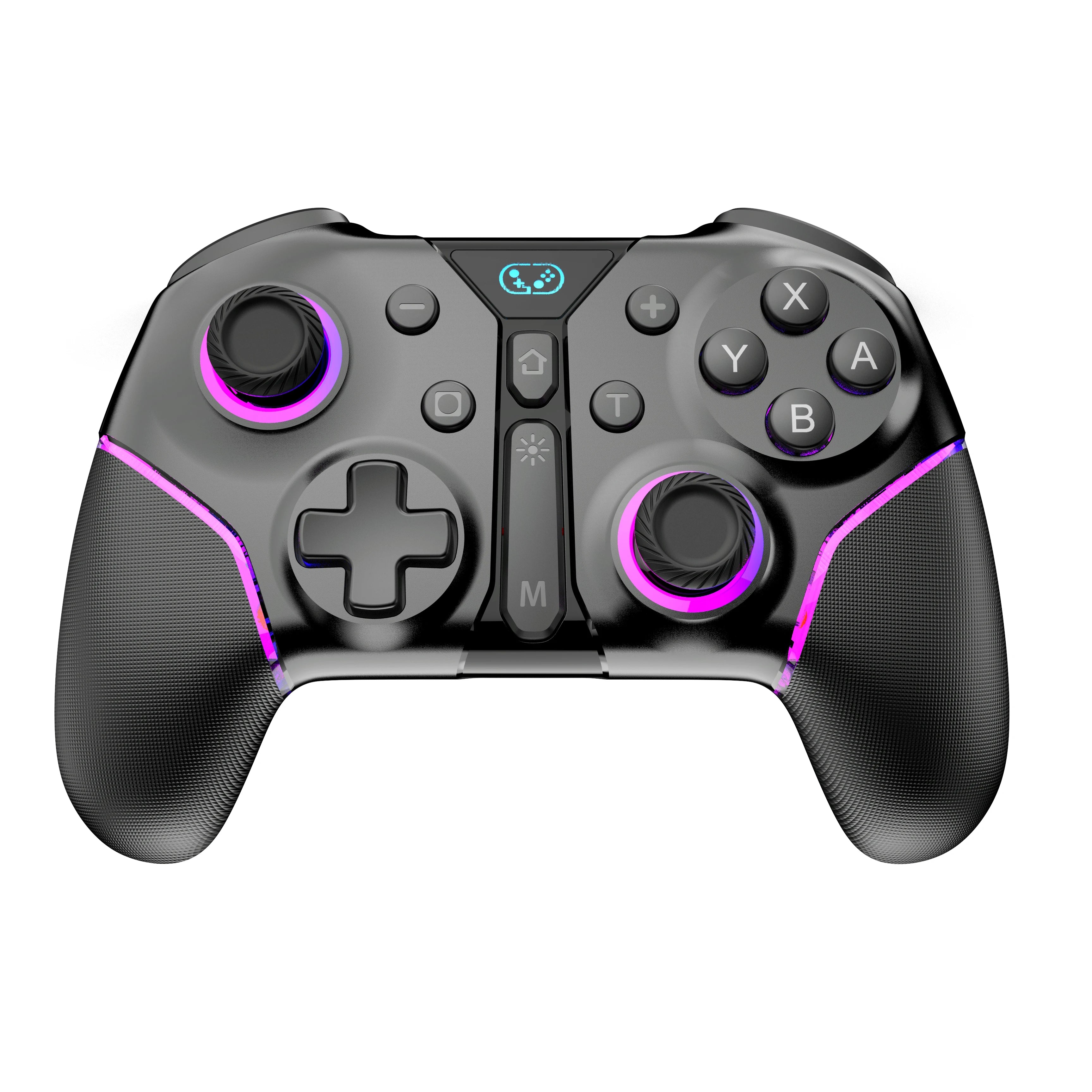 Gamepad for Switch, OLED, Lite, PC, iOS, Android, SKT-7048 Controller with RGB ,Bluetooth, Virbration, Turbo