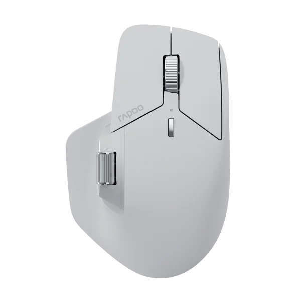 Rapoo MT760/MT760Mini Multi-mode Rechargeable Wireless Mouse Ergonomic 4000 DPI Support Up to 4 Devices Bluetooth Mouse