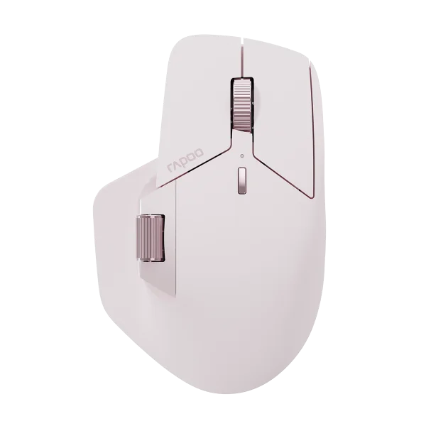 Rapoo MT760/MT760Mini Multi-mode Rechargeable Wireless Mouse Ergonomic 4000 DPI Support Up to 4 Devices Bluetooth Mouse