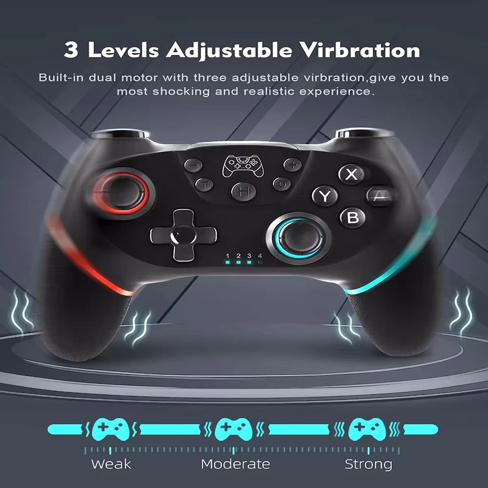 Wireless Bluetooth Controller for Nintendo Switch & OLED Lite PC Gamepad Control Computer Game Pad Joystick Command Gaming Mando