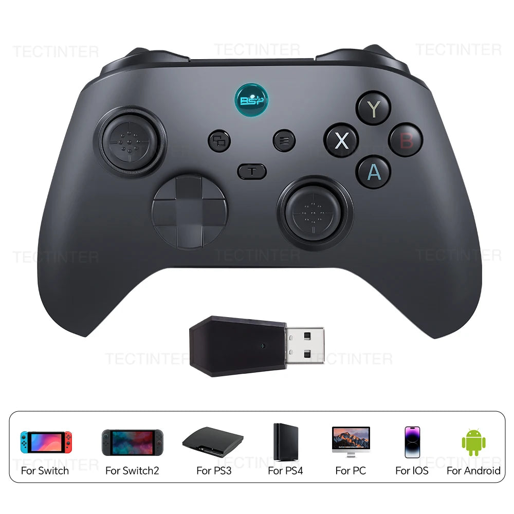 G6 Wireless Hall Effect Controller For Nintendo Switch 1/2 Gamepad For Switch/PS3/PS4/Android/IOS PC Controls Bluetooth Joystick