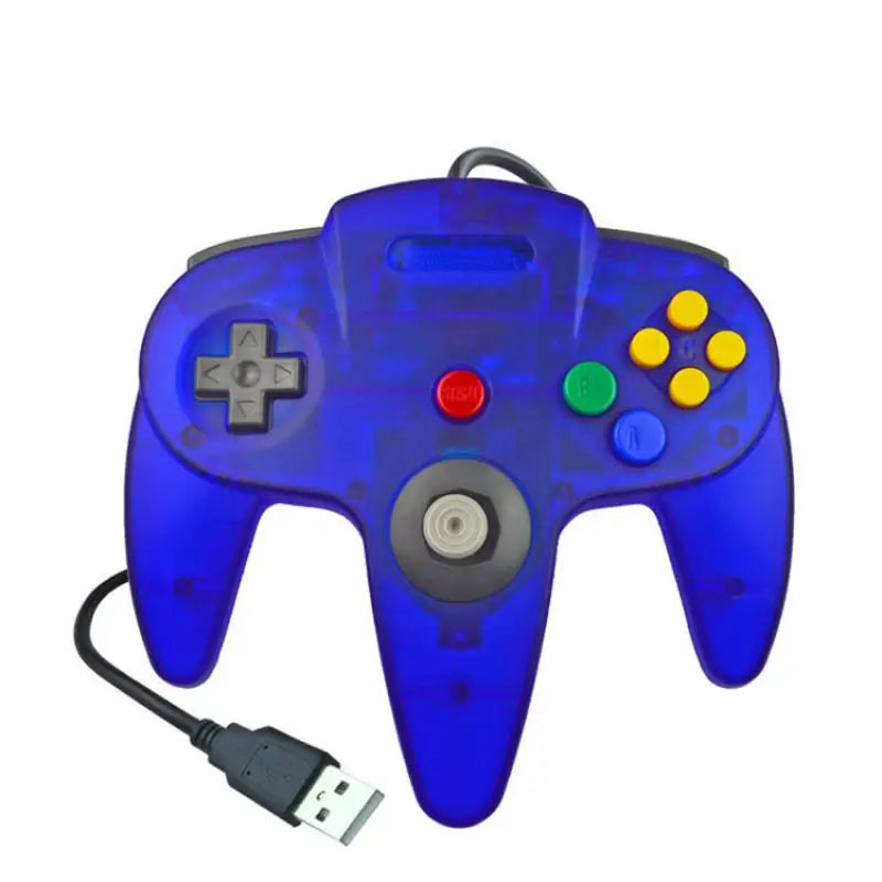 For Nintendo 64USB Wired Gamepad For Host N64 Controller Gamepad Joystick for Classic 64 Console Games for Mac Computer PC