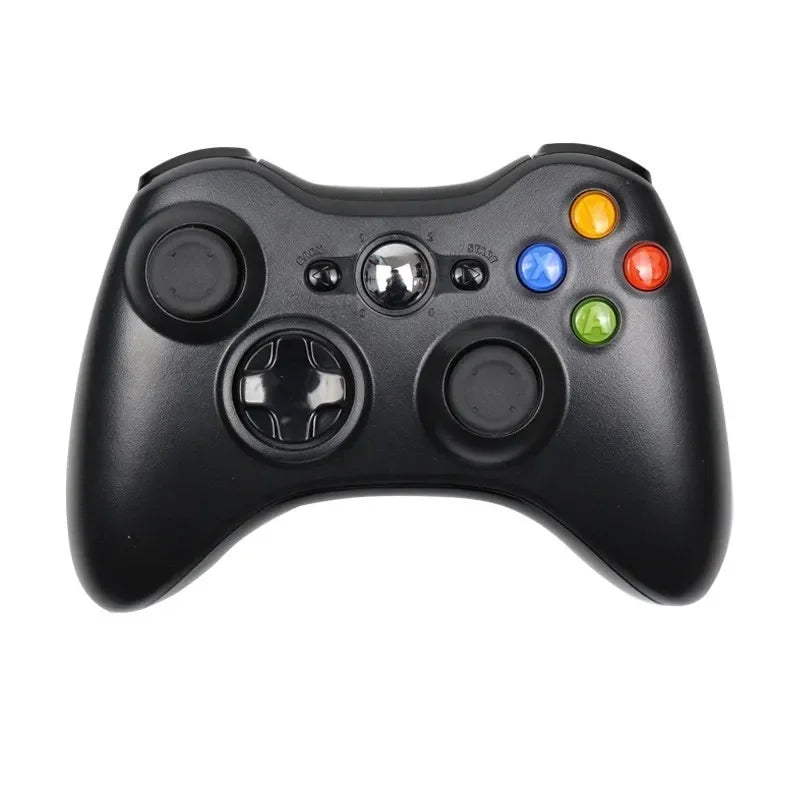 Wireless/Wired Controller For Xbox 360 Game Controller with Dual-Vibration Turbo Compatible with Xbox 360/360 Slim and PC Window
