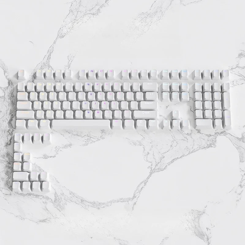 Gradient Keycaps For Cherry Mx Switch Mechanical Keyboard OEM Profile PBT Keycap Black Pink backlit RGB Gamer ISO Layout Key cap