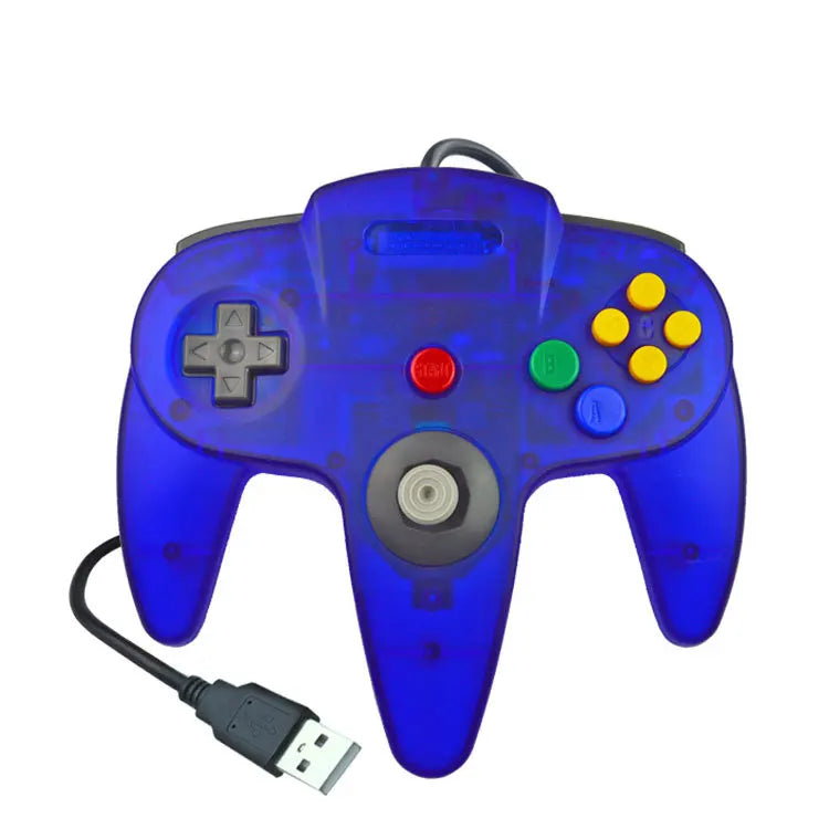 For Nintendo 64USB Wired Gamepad For Host N64 Controller Gamepad Joystick for Classic 64 Console Games for Mac Computer PC